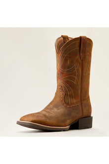  Ariat Sport Wide Square Toe Mens Western Boots
