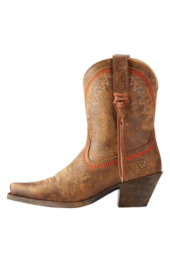 Ariat Round Up Aztec Ladies Western Boots - Vintage Bomber
