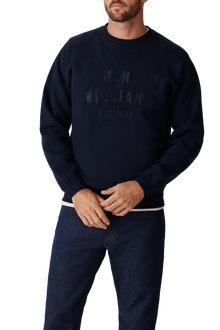  R.M. Williams Bale sweatshirt - Navy