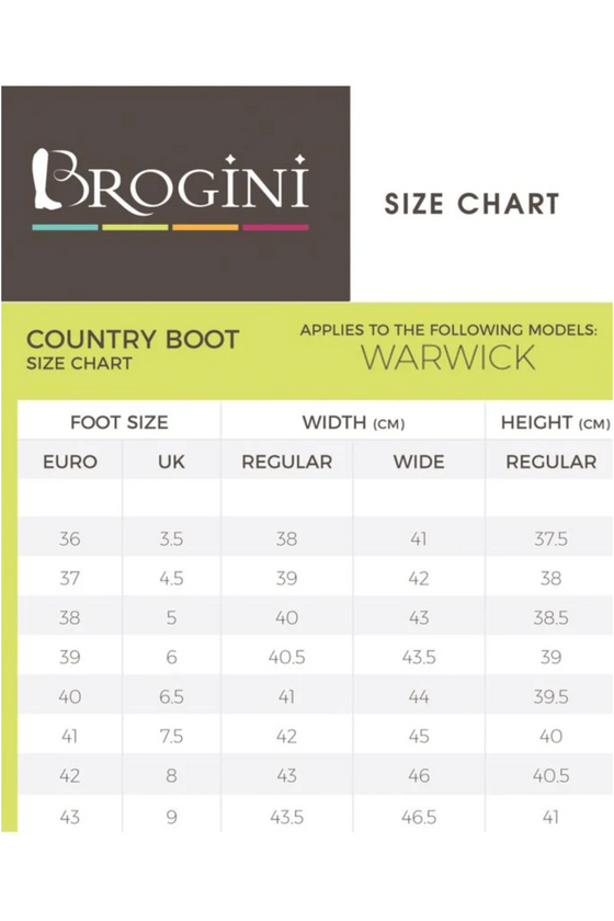 Brogini Warwick Country Boots