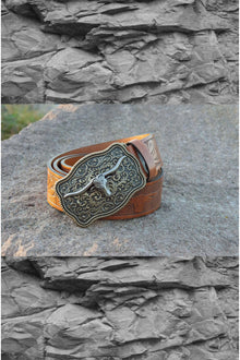  Outlaw Outfitters Steer Head Fashion Belt