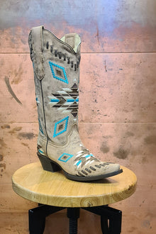  Corral Women's Aztec Western Boots