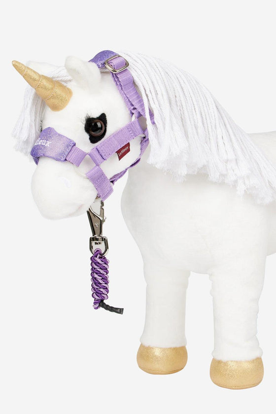 LeMieux Toy Pony Headcollar Shimmer Purple