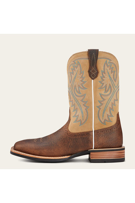 Ariat Quickdraw Tumbled Bark Men's Western Boots