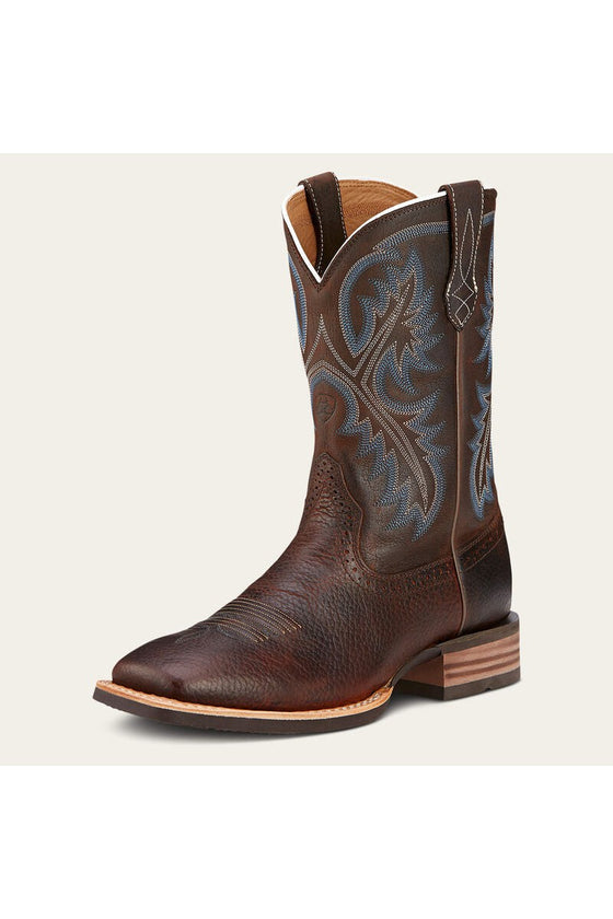 Ariat Quickdraw Brown Oiled Rowdy Men's Western Boots