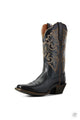 Ariat Women's Round Up Square Toe Limousine Black