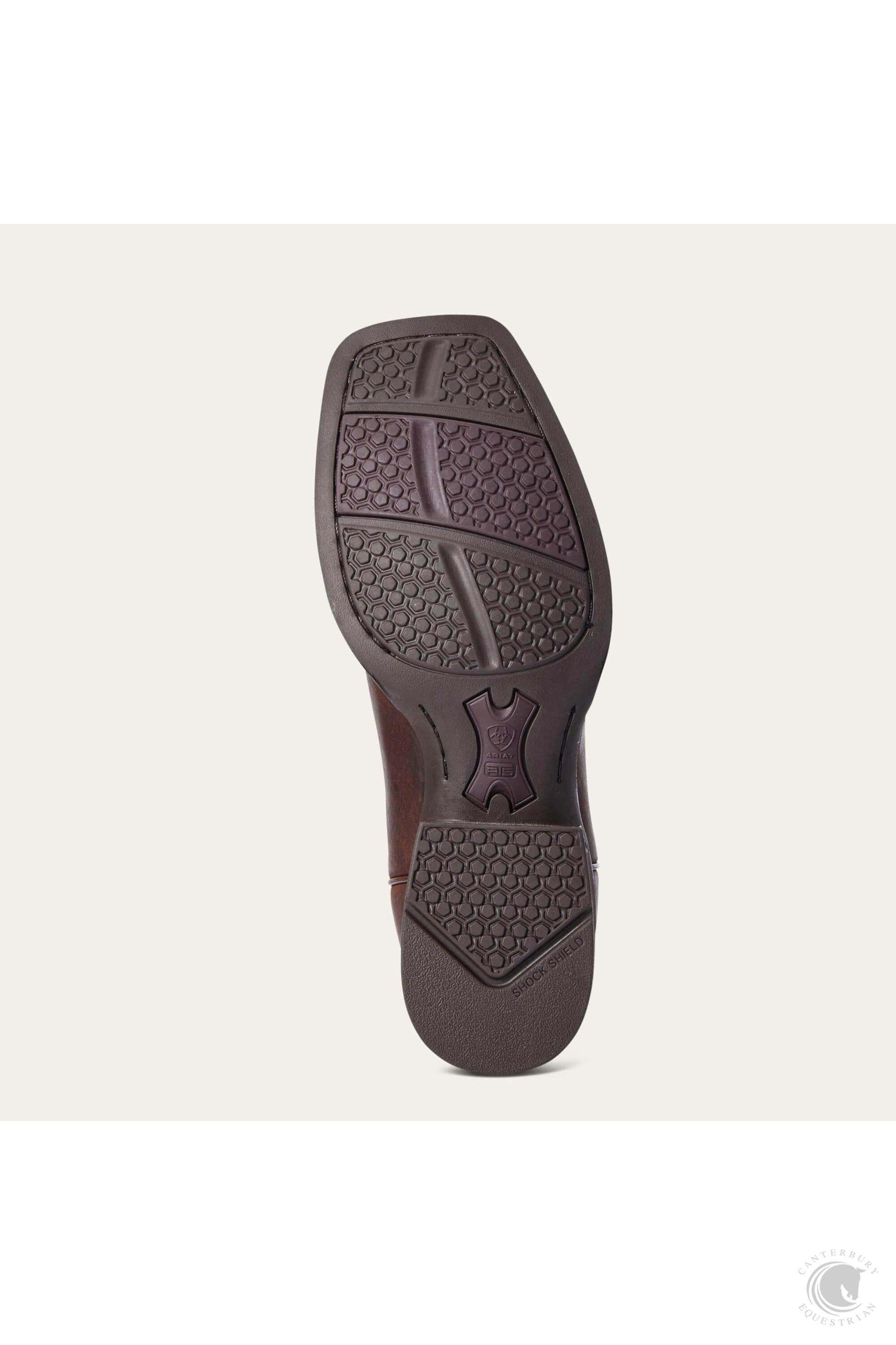 Ariat Amos Men's Western Boots Barley Brown Tracker Tan