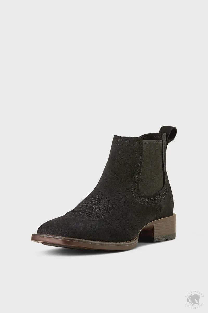Ariat Men's Booker Ultra Black Suede