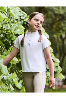  Dublin Kids Rosy Puff Sleeve Competition Top