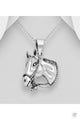 Elite Equestrian Large Horsehead Pendent