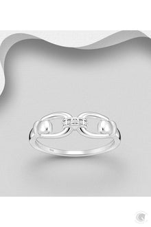  ELITE EQUESTRIAN SNAFFLE MINI CRYSTAL RING