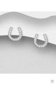 Elite Equestrian Horseshoe Earrings