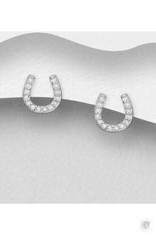  Elite Equestrian Horseshoe Earrings