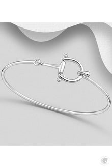  ELITE EQUESTRIAN HALF SNAFFLE BANGLE