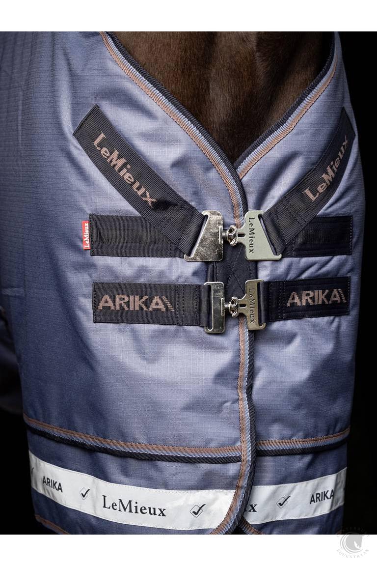 LeMieux Arika Ripstop 0g Turnout Rug Jay Blue