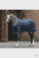 SAXON CHANNEL QUILT STABLE STANDARD NECK MEDIUM NAVY/WHITE