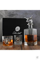Longhorn Liquor Decanter Set with Glasses