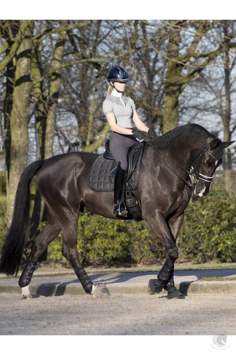 LeMieux Carbon Mesh Dressage Square Black