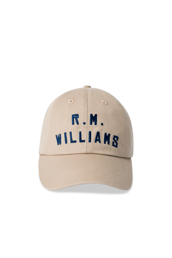 R.M. Williams logo cap - Ecru