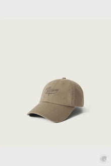  R.M. Williams Script Longhorn Cap Dark Olive