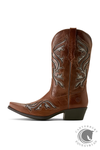 Ariat Women's Heritage Bliss Western Boot Dark Tan