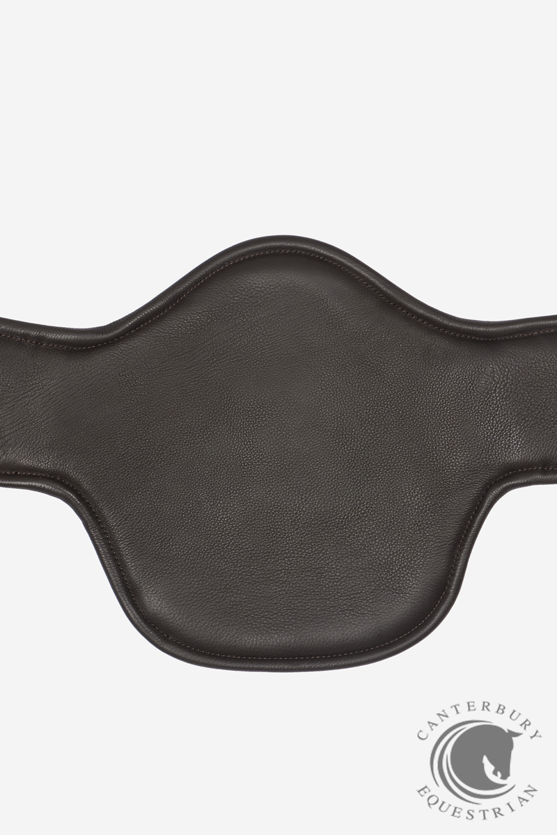 LeMieux Arika Contoured Short Stud Girth Brown