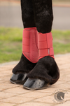 LeMieux Arika Mesh Brushing Boots Cranberry