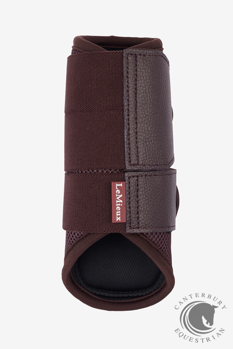 LeMieux Arika Mesh Brushing Boots Damson