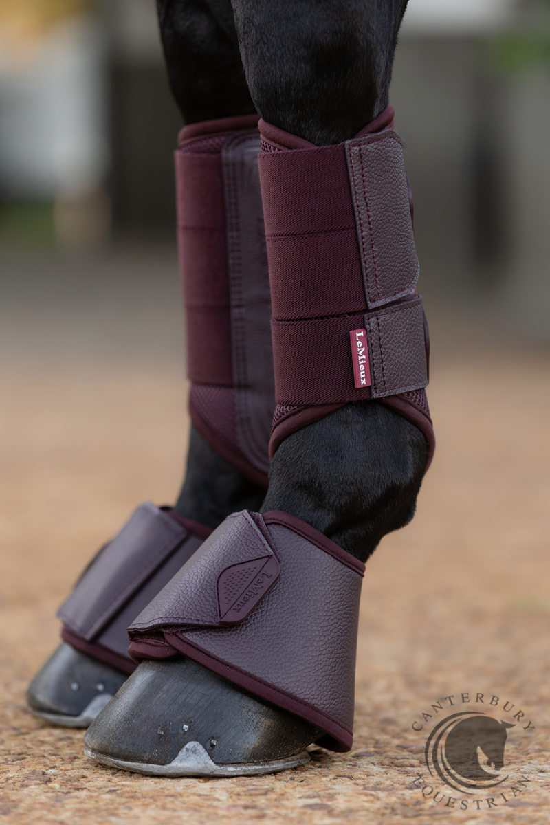 LeMieux Arika Over Reach Boots Damson