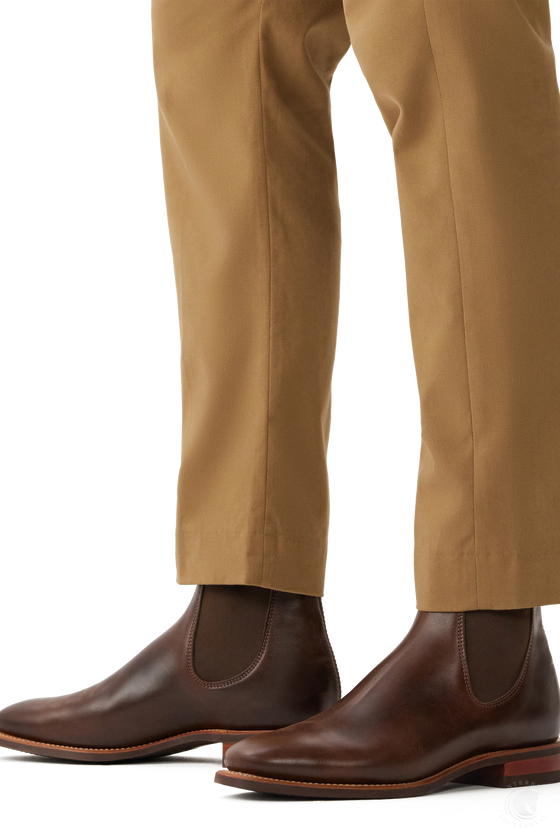 R.M. Williams Comfort Craftsman Boots Walnut Pebble Grain