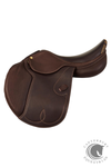 Acavallo Botticelli Jumping Saddle Wool Panels Brown