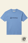 R.M. WIlliams Branded T-Shirt Soft Blue