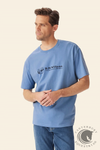 R.M. WIlliams Branded T-Shirt Soft Blue