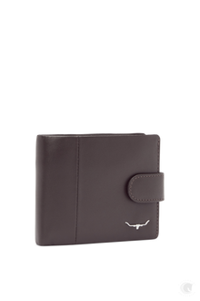  R.M. Williams Wallet with Coin Pocket & Tab Brown