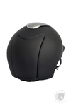 Kep Cromo 1 Black Textile Helmet – Silver Glitter Panel & Silver Frame