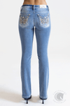 Miss Me Flora Angel Bootcut Jeans