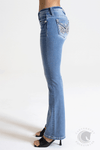 Miss Me Flora Angel Bootcut Jeans