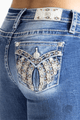 Miss Me Diamond Angel Bootcut Jeans