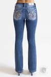 Miss Me Diamond Angel Bootcut Jeans