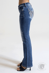 Miss Me Diamond Angel Bootcut Jeans