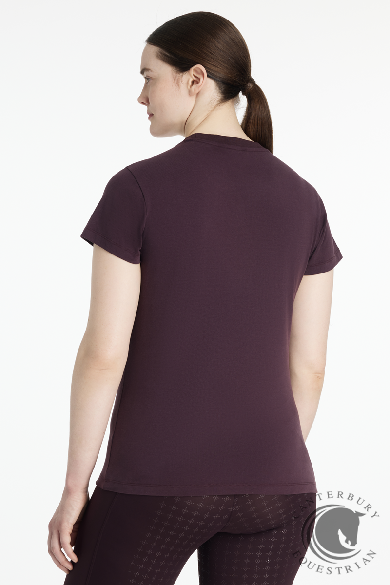 LeMieux Classique Sparkle T-shirt Damson