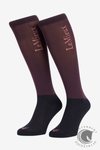 LeMieux Competition Socks 2 Pack Damson