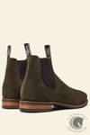 R.M. Williams Craftsman Boot Eucalypt Suede Leather