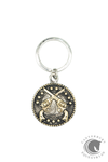 AndWest Crossed Pistols Keychain