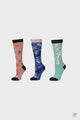 Dublin Kids 3 Pack Socks Aquatica