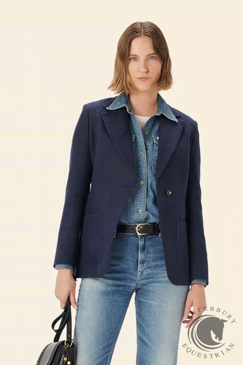 R.M. Williams Daylesford Linen Blazer