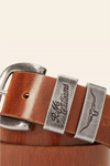 R.M. Williams Drover Belt Mid Brown