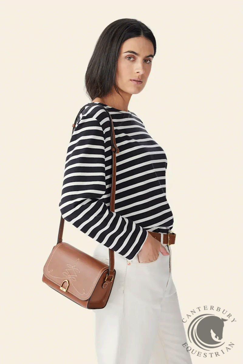 R.M. Williams Eden stitched saddle bag