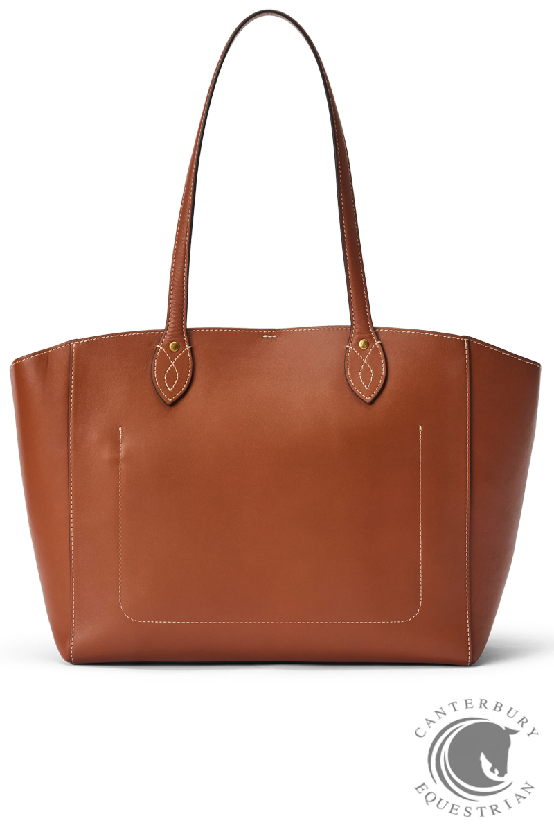 R.M. Williams Eden stitched tote with pouch