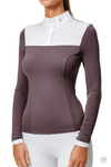 Equestrian Stockholm Fine Line Competition Top Dark Violet